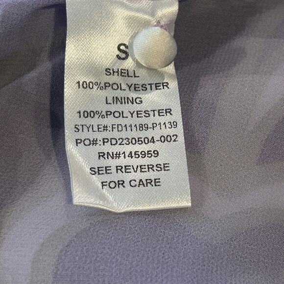 Dress Forum Los Angeles Mini Dress Wrap style size small NWT - Picture 6 of 7